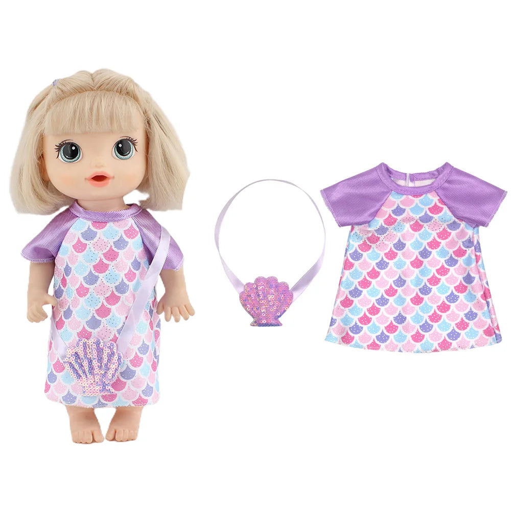 Tiny Trendsetter Baby Doll Outfit Set