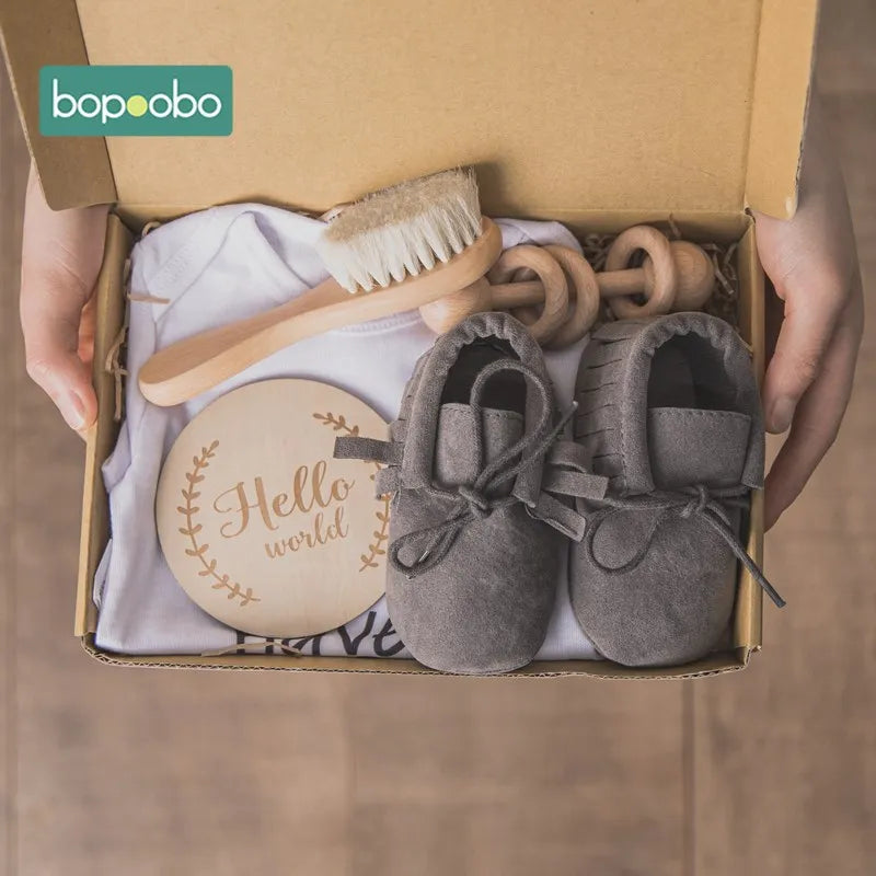Little Moments Baby Bath & Keepsake Gift Set