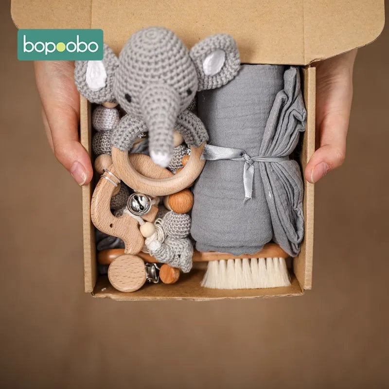 Little Moments Baby Bath & Keepsake Gift Set