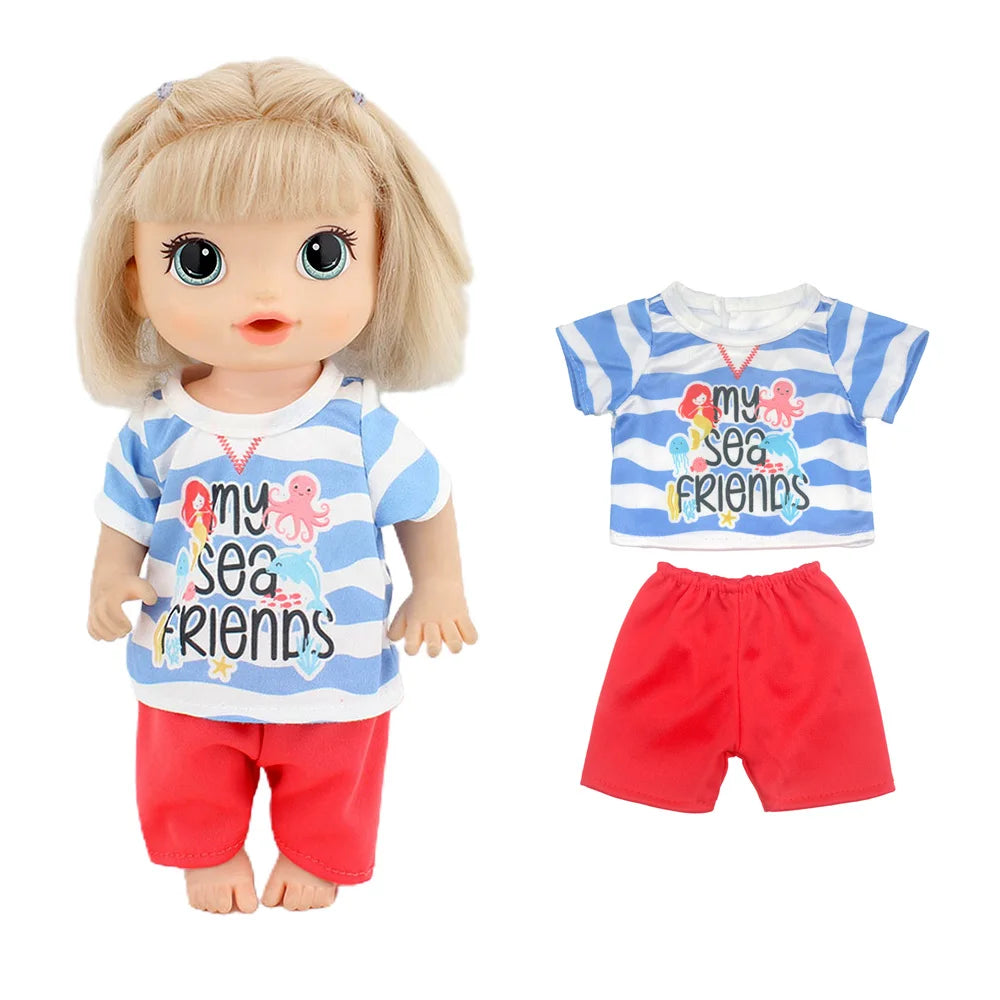 Tiny Trendsetter Baby Doll Outfit Set