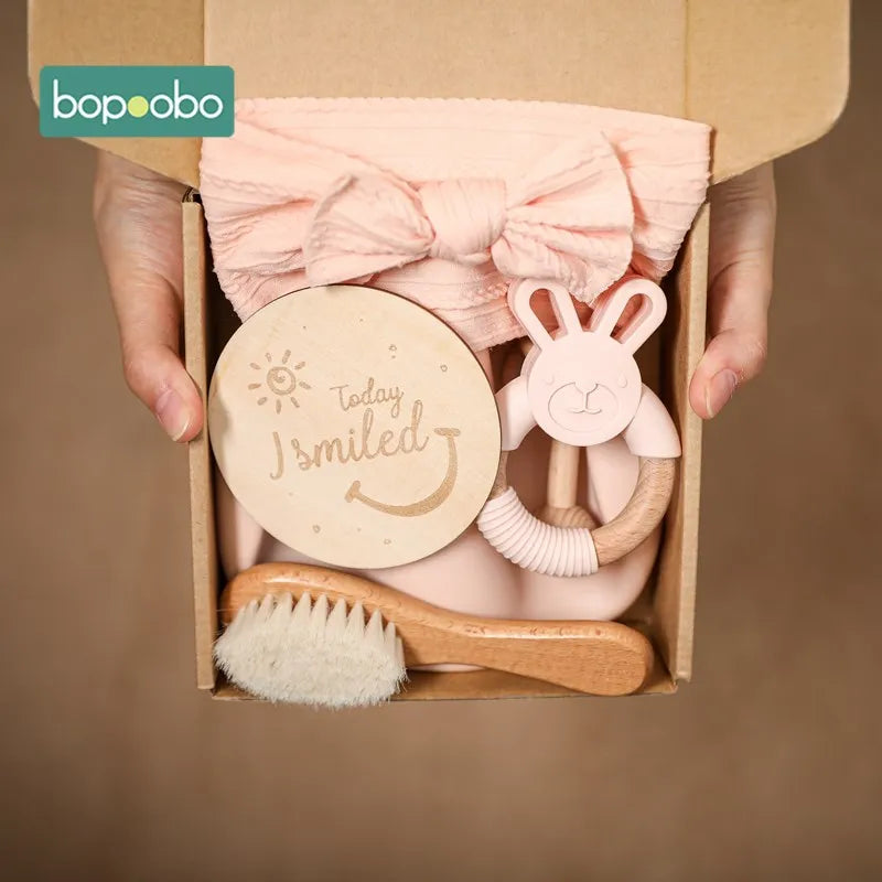 Little Moments Baby Bath & Keepsake Gift Set