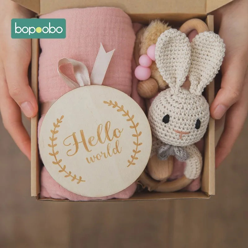 Little Moments Baby Bath & Keepsake Gift Set