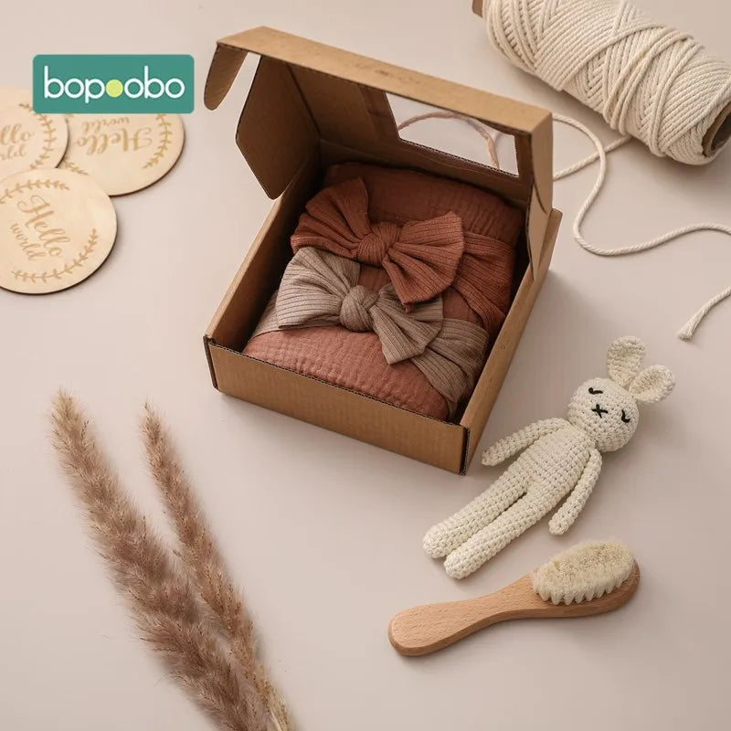 Little Moments Baby Bath & Keepsake Gift Set