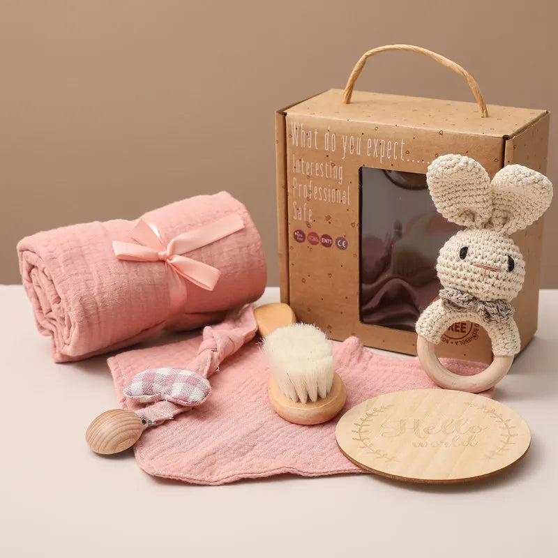 Little Moments Baby Bath & Keepsake Gift Set