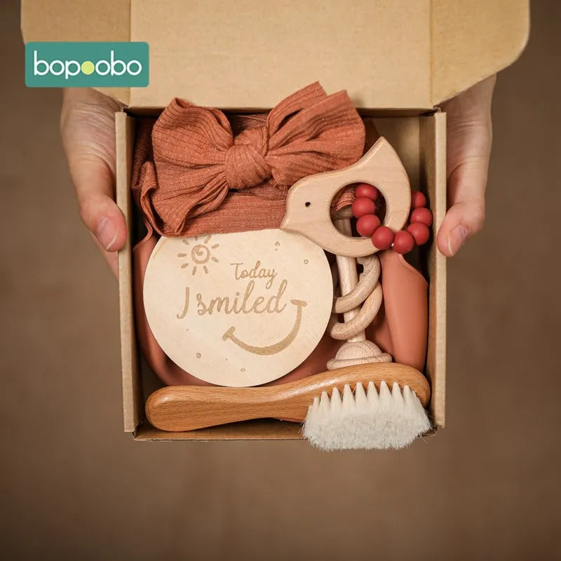 Little Moments Baby Bath & Keepsake Gift Set