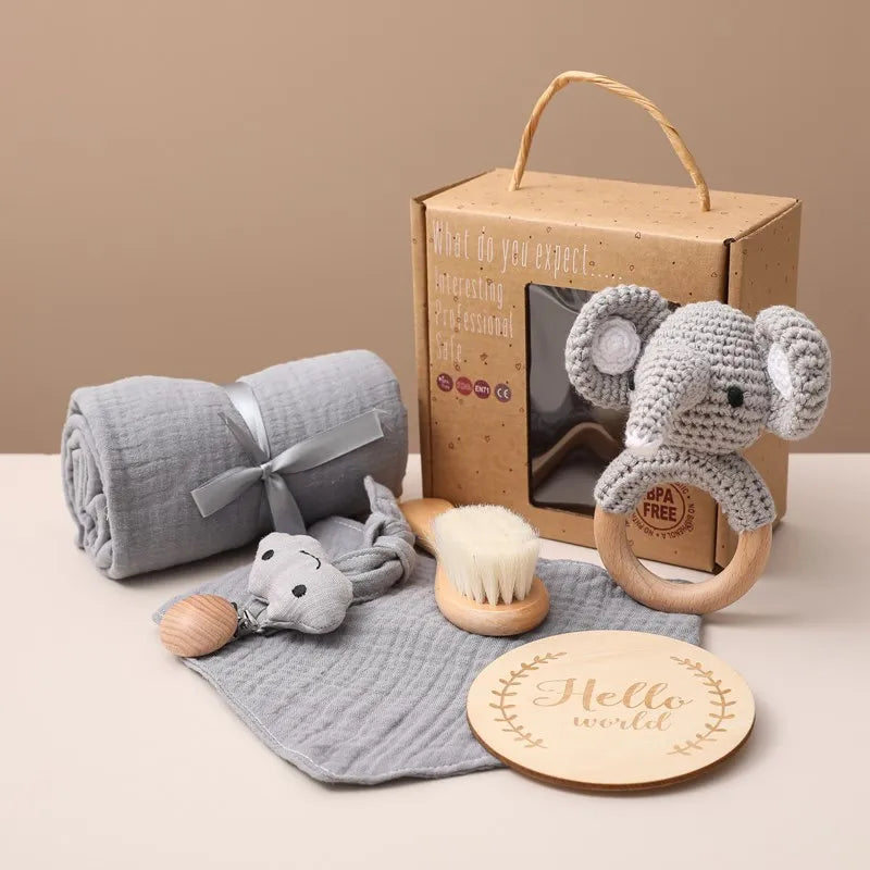 Little Moments Baby Bath & Keepsake Gift Set