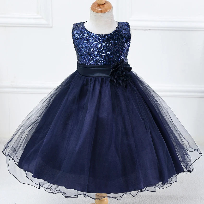 Dark Blue Princess Party Dress Big Kid Gear Dark Blue Princess Party Dress Big Kid Gear